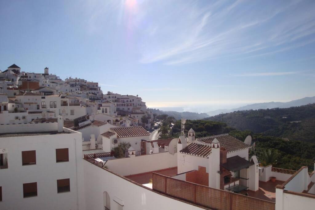 Bonito Apartamento Piscina Wifi Frigiliana Dış mekan fotoğraf